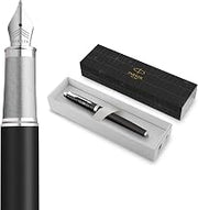 Parker IM Premium Fountain Pen | Legacy of Flight | Chrome Trim |Medium Nib | Gift Box