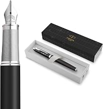 Parker IM Premium Fountain Pen | Legacy of Flight | Chrome Trim |Medium Nib | Gift Box
