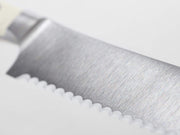 Aufschnittmesser, Classic Ikon Crème (), 14 cm Wellenschliff-Klinge, geschmiedet, Frühstücksmesser, scharfe Klinge, weißer Griff by Wüsthof – 5.5", Alloy Steel, Model 1040431614