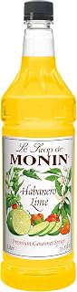 Monin Habanero Lime, 48-Ounce Packages (Pack of 4)