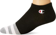 Champion Men's 3-pack Super No Show W/Embroidery Socks