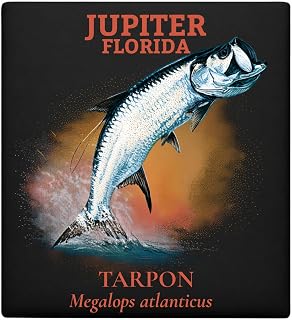 Jupiter Florida Tarpon T-Shirt | Atlantic Coast Silver King Fishing Graphic
