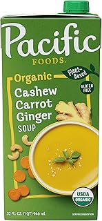 Pacific Foods Soup Cashew Ginger Organic, 32 Fl Oz