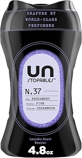 Downy Unstopables Unlimited Collection In-Wash Laundry Scent Booster Beads, No. 37, Fine Fragrance, Long-Lasting Fresh Scent Beads, 4.8 oz