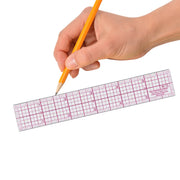 6-Inch 8ths Graph Ruler by Westcott – Plastic, color may vary, Model W-10