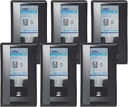 Diversey IntelliCare Hybrid Hand Hygiene Dispenser, Black, 6 Pack
