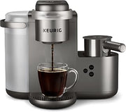 K-Café Special Edition Single Serve K-Cup Pod Coffee, Latte and Cappuccino Maker, with Milk Frother for Speciality Beverages, Grey Keurig COFFEE_MAKER