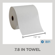 Pacific Blue Basic Recycled Paper Towel Rolls (previously branded Envision) by GP PRO () by Georgia-Pacific – Pack of 1, Paper, White, Model 26601