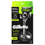 Gillette 4 Count (Pack of 1) / Silver / 1 Handle + 2 Refills Shaving & Grooming Sets