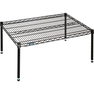 Black Epoxy Wire Dunnage Rack by Nexel – Wire, Black, Model P2436B