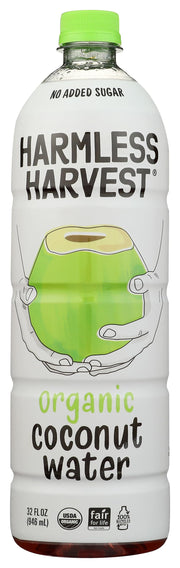 Organic Coconut Water by Harmless Harvest – 32 Fl Oz (Pack of 1), Model 0859078002627
