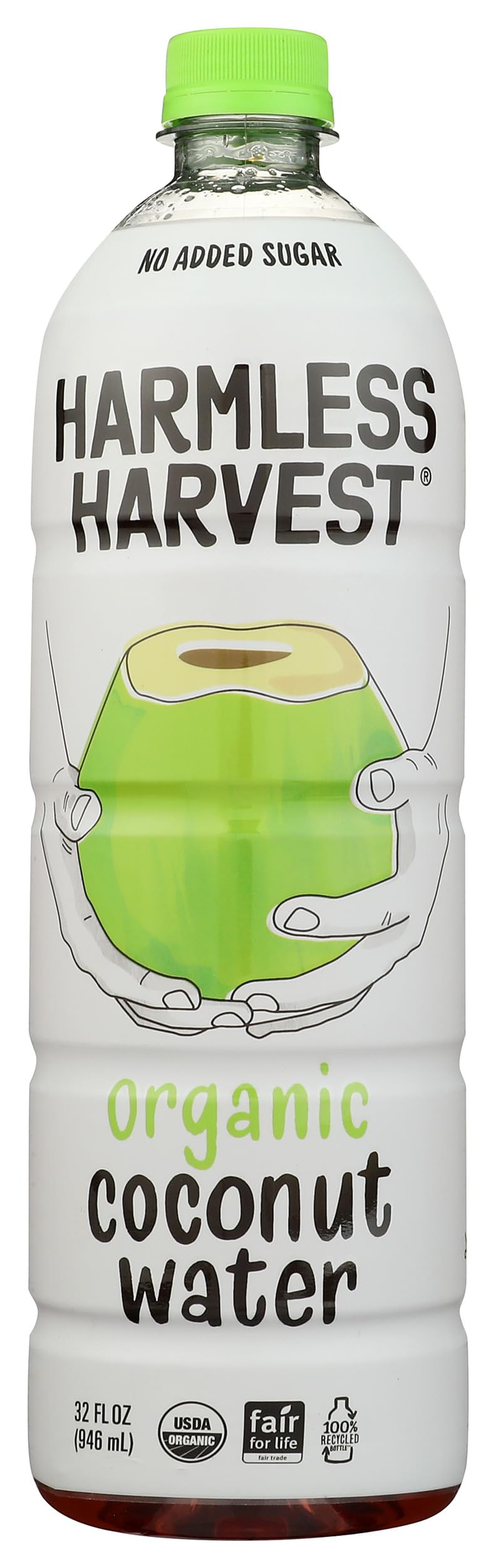Organic Coconut Water by Harmless Harvest – 32 Fl Oz (Pack of 1), Model 0859078002627