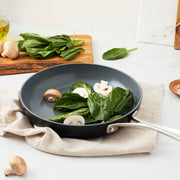 Release 10-inch Aluminum Ceramic Nonstick Fry Pan by HENCKELS – 10-inch, Aluminum, Black, Model 1031144