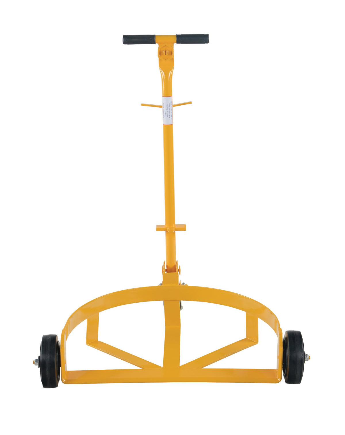 Steel Low Profile Drum Dolly with Mold On Rubber Casters 21-5/8 In. x 31-5/8 In. x 37-5/8 In. 1000 Lb. Capacity Yellow by Vestil – 1, Alloy Steel, Yellow, Model LO-DC-MR