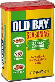 OLD BAY Garlic Herb Seasoning, 2.62 oz (Pack of 12)