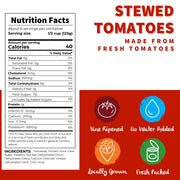 Stewed Tomatoes - 28oz - 6 pack by Dei Fratelli – 6 pack, Pack of 6, Model 414A