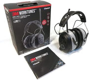 Peltor 90542-3DC Work Tunes Wireless Hearing Protector with Bluetooth Technology, Black