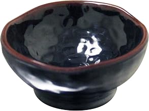 Thunder Group Tenmoku melamine dinnerware collection 2 oz, 3 1/4" dish saucer, comes in dozen