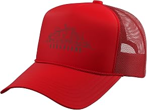Cleveland Ohio Skyline Trucker Hat with Adjustable Mesh Back
