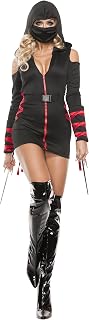 Starline Women's Sexy Strapped Up Ninja Costume Set