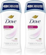 Dove Invisible Solid Antiperspirant Deodorant Stick Powder 2.6 oz 2PK