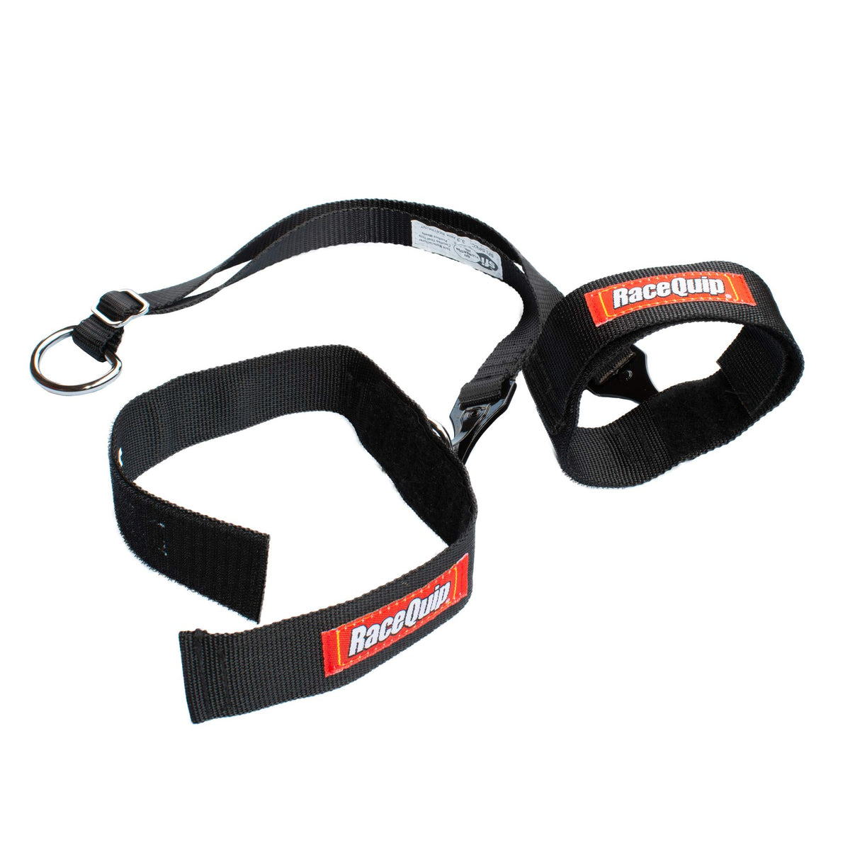 3930093RQP Arm Restraint Harness SFI 3.3 Y-Strap Padded Arm Bands Nylon Black Youth by RaceQuip – Standard, Plastic, Black