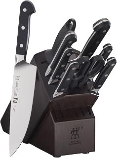 ZWILLING Pro 10-pc Knife Block Set - Rustic White