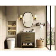 Karson Bathroom Vanity Chestnut Brown by Lighting Design – Wood, Chestnut Brown, Model VF60530MCB-BS