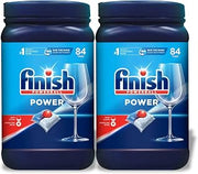 Finish POWER, Automatic Dishwasher Detergent Powerball, 48 Pods (Pack of 2)