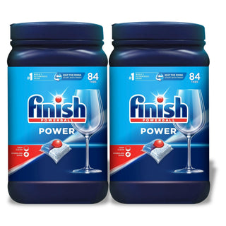 POWER, Automatic Dishwasher Detergent Powerball, 48 Pods (Pack of 2) by Finish – 84 Count (Pack of 2), Pack of 2
