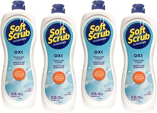Soft Scrub Oxi Cleanser, 24 Ounce (4 Pack)