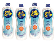Oxi Cleanser by Soft Scrub – 24 Ounce (Pack of 4), Pack of 4, Model S-xa563