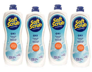 Oxi Cleanser by Soft Scrub – 24 Ounce (Pack of 4), Pack of 4, Model S-xa563