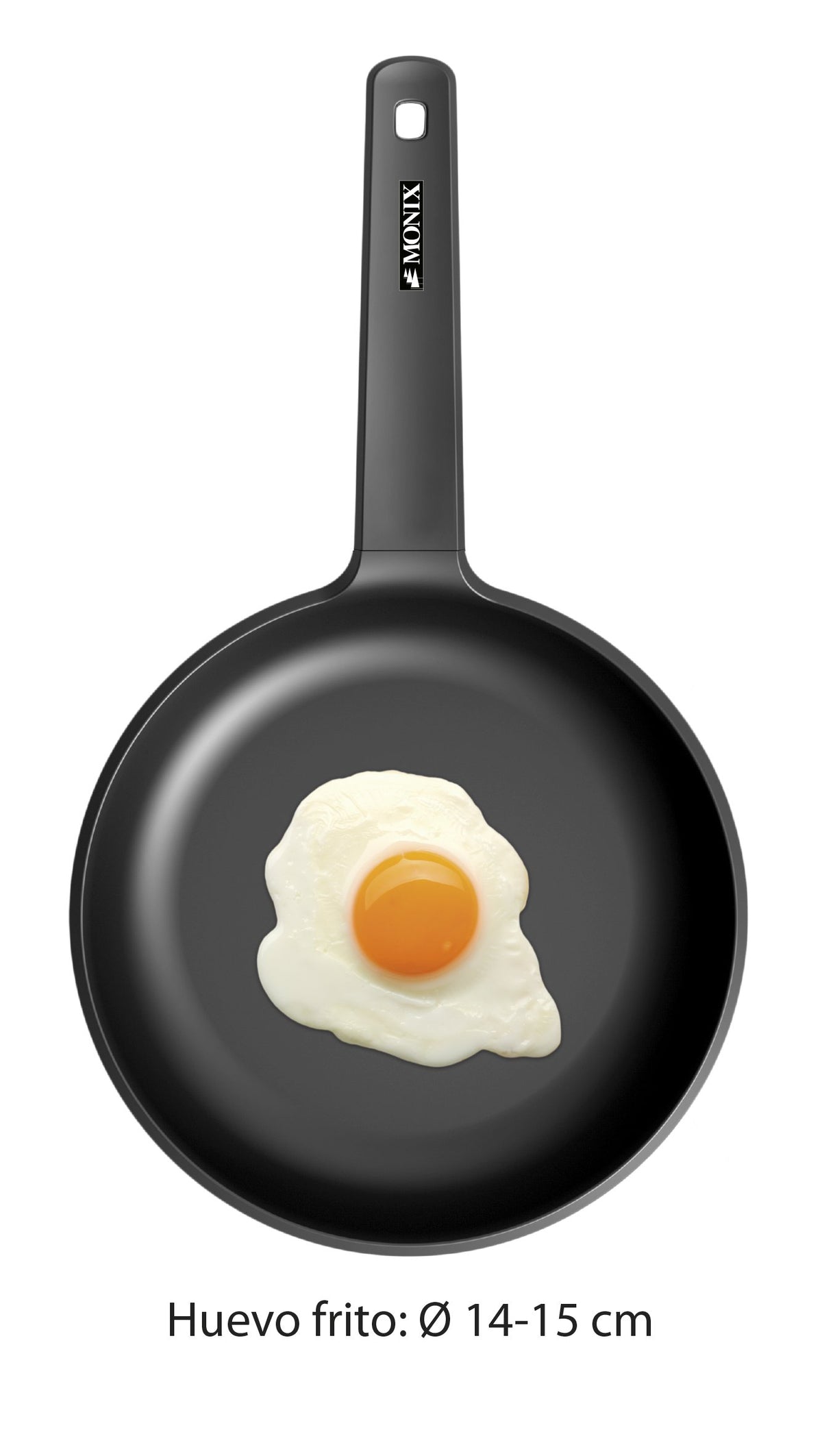Cooper Frying Pan by Monix – 28cm, 5.3 tons, Aluminum, Brown, Model M740028