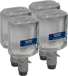 Georgia-Pacific Pacific Blue Ultra Antimicrobial Foam Hand Soap Refill, Fragrance-free, 43818, 1200 mL Per Refill, 4 Refills Per Case