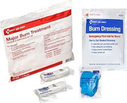 First Aid Only Severe Burn Treatment Pack, Gel-Soaked Burn Dressing, 5 Pc