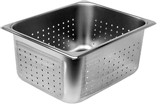 Thunder Group half size 6" deep perforated 24 gauge steam pans, comes in each