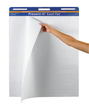 The Present-It Easel Pad by Pacon – 27" x 34", Paper, White, Model PAC104390