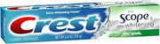 Crest Extra Whitening plus Scope Toothpaste, 6-Ounce Carton (Pack of 4)