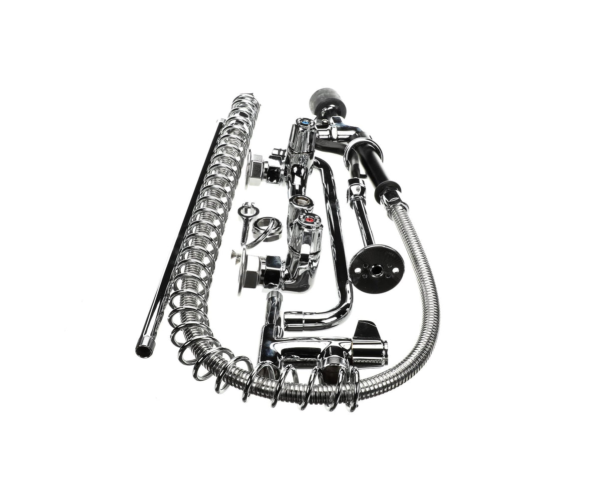 T&S Brass Wall Mount / not_applicable / Brass, Silver Touch On Kitchen Sink Faucets