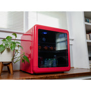 1.7 Cuft Beverage Cooler Retro by Magic Chef – Medium, 1.7 cubic_feet, Red, Model MCB17CHR