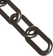 Mr. Chain Plastic Barrier Chain, Black, 100 ft Length (51003-100)