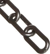 Mr. Chain Plastic Barrier Chain, Black, 100 ft Length (51003-100)