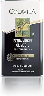COLAVITA Premium Italian Extra Virgin Olive Oil Tin, 101.4 fl. oz. Tin