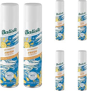Batiste Dry Shampoo Fresh, Breezy Citrus Scent, Refreshes Hair Without Drying, 4.23 oz (Pack of 6)