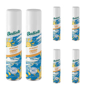 Dry Shampoo Fresh by Batiste – 4.23 Fl Oz (Pack of 6), Clear, Pack of 6, Model BDS502202
