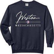 Weston Massachusetts (MA) Comfort Colors Adult Sweatshirt