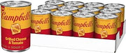 Campbell's Condensed Grilled Cheese & Tomato Soup, 10.75 oz Can (12 Pack)