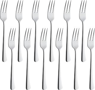 Amefa Chuletero Stainless Steel Meat Fork, 7 7/8", 12 Pieces