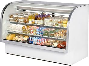 True TCGG-72 Refrigerated Curved Glass Display, 72"
